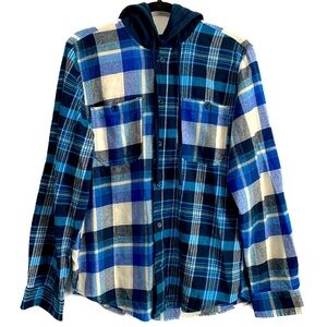 Original Use Plaid Flannel Shacket
